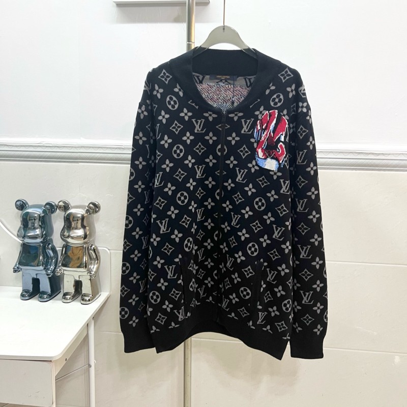 LV Wool Sweater Cardigan