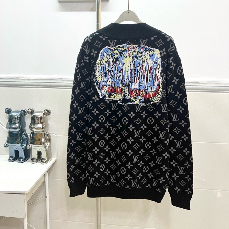 LV Wool Sweater Cardigan