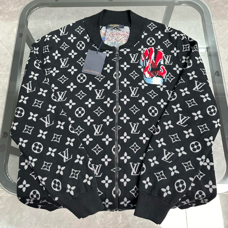 LV Wool Sweater Cardigan