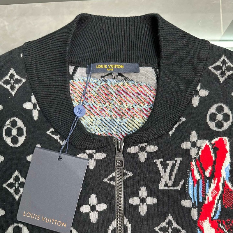 LV Wool Sweater Cardigan