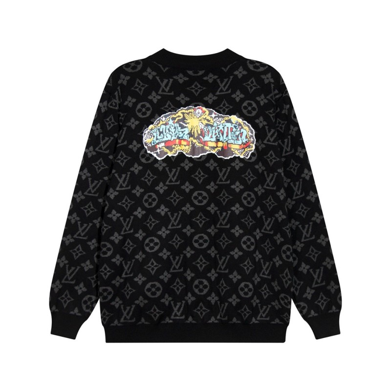 LV Unisex Sweater Cardigan