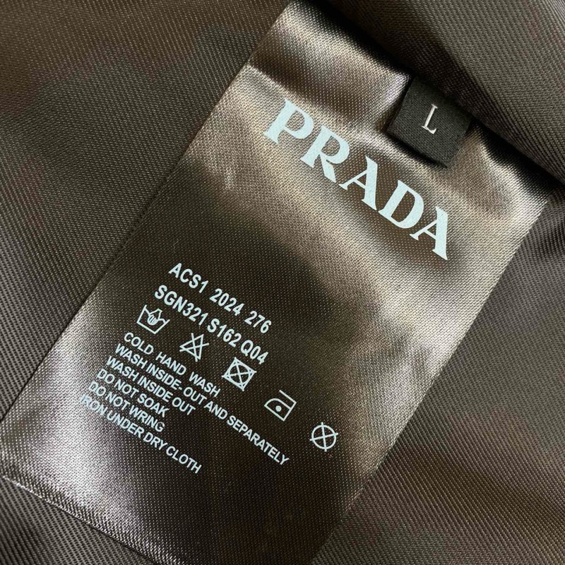 Prada Unisex Leather Jacket