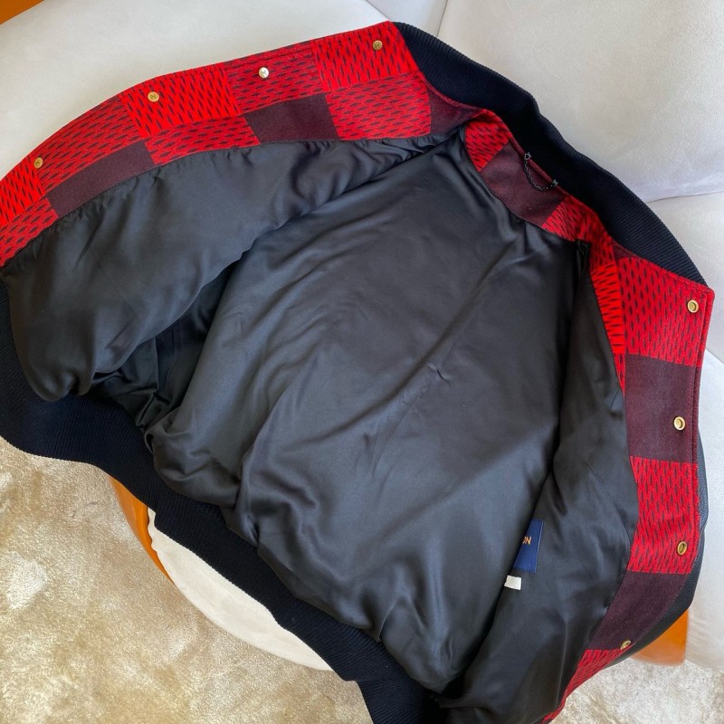 LV Unisex Leather Jacket