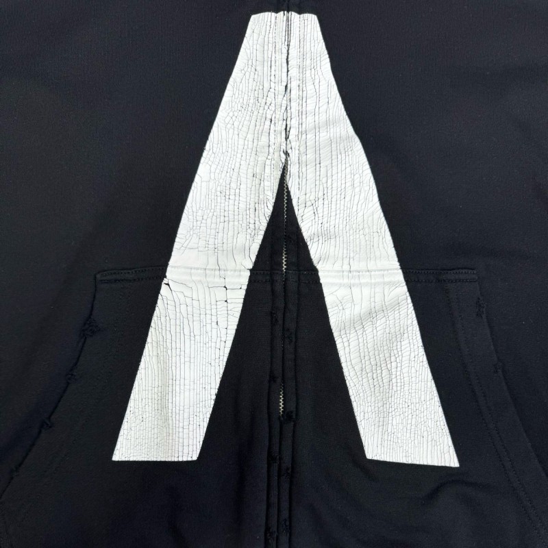 Balenciaga Unisex Zipper Hoodie