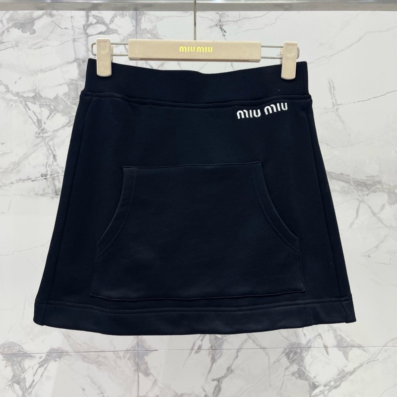 MiuMiu Long Sleeves Shirt & Skirts Set