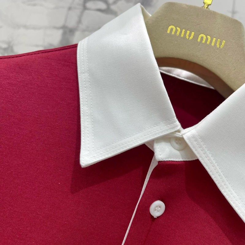 MiuMiu Long Sleeves Polo Tee