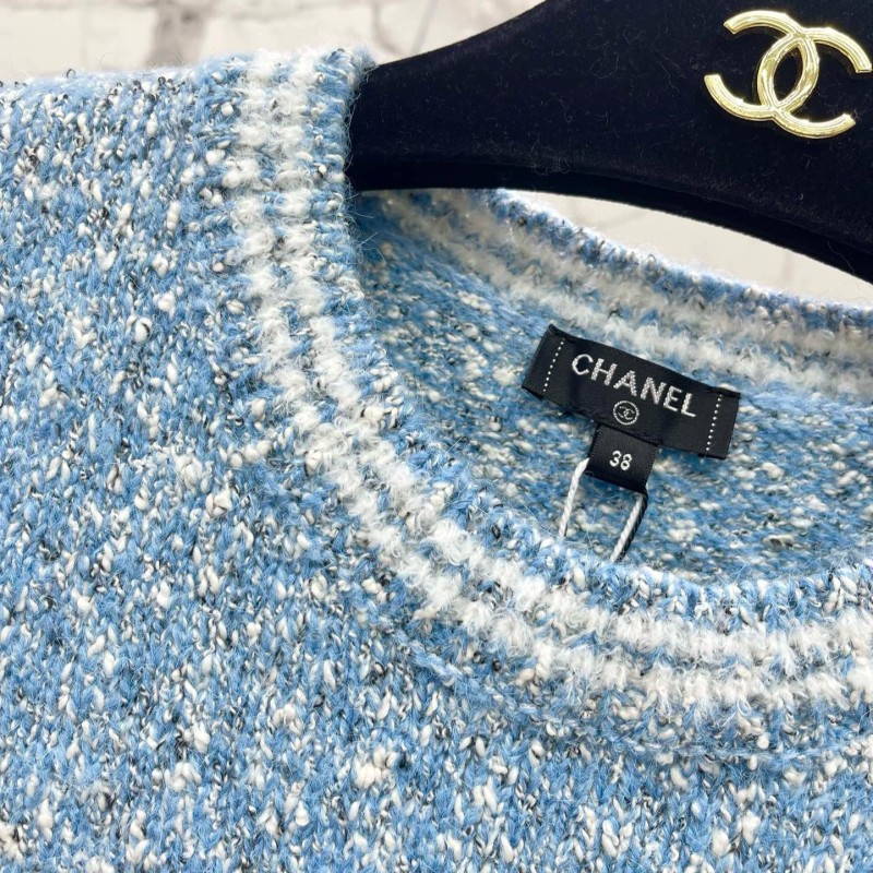 Chanel Knit Long Sleeves Shirt