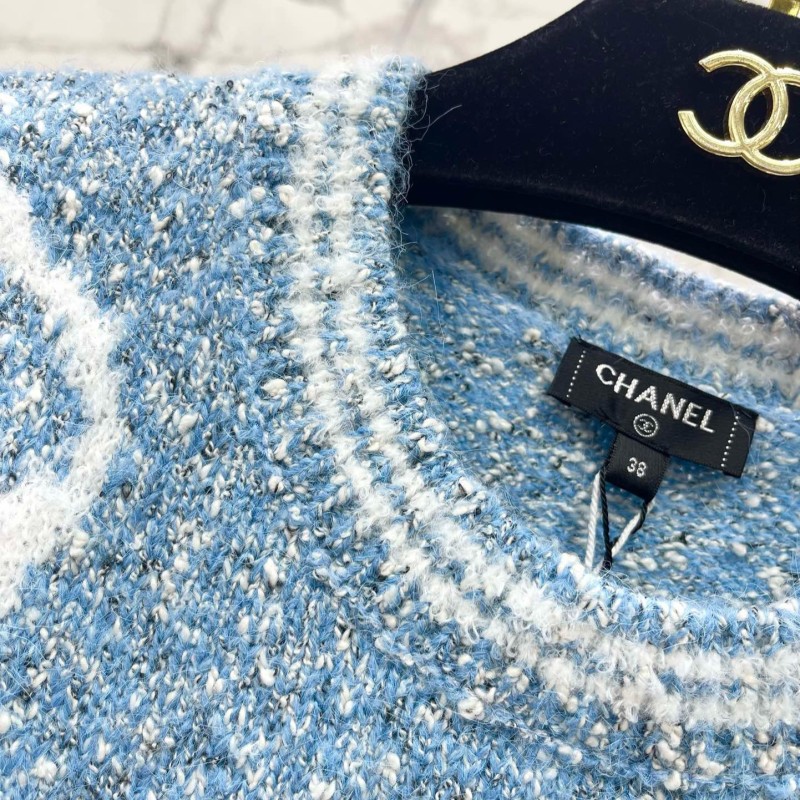 Chanel Knit Long Sleeves Shirt