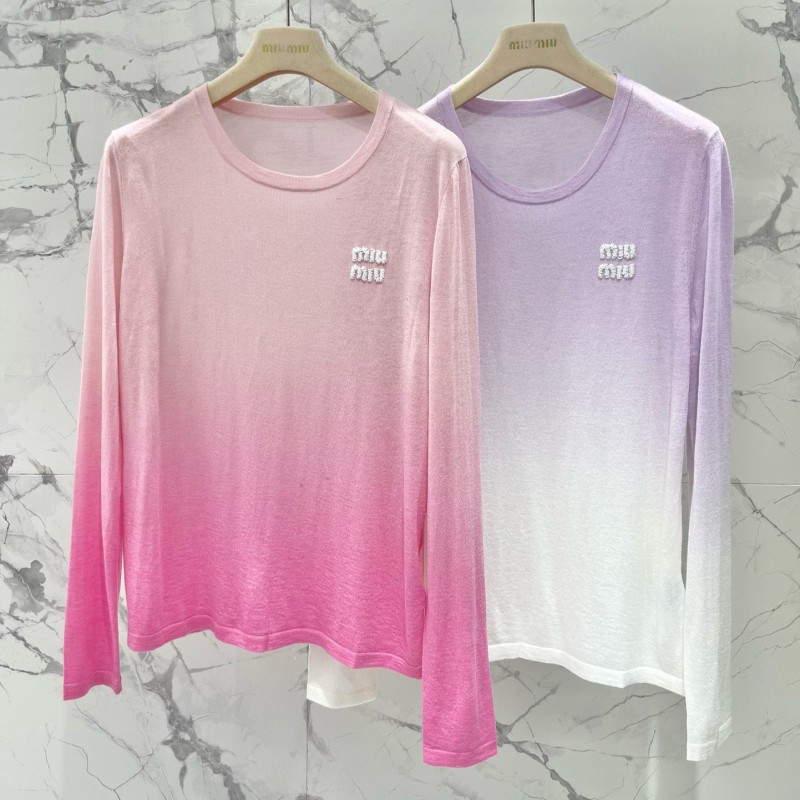 MiuMiu Long Sleeves Tee