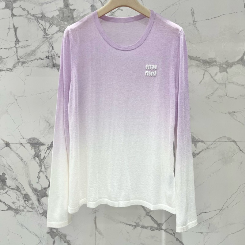 MiuMiu Long Sleeves Tee