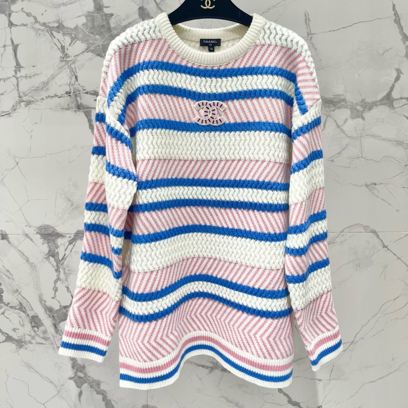 Chanel Knit Long Sleeves Shirt