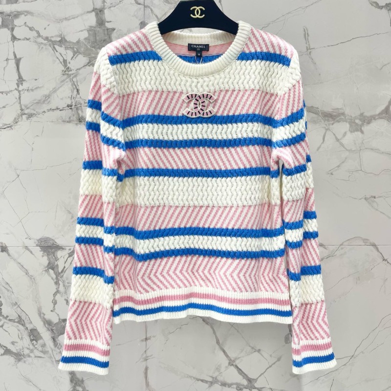 Chanel Knit Long Sleeves Shirt