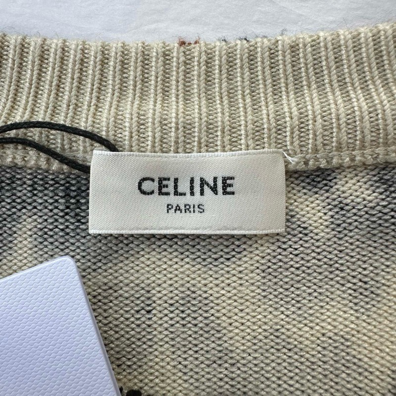 Celine Cashmere Sleeveless Shirt