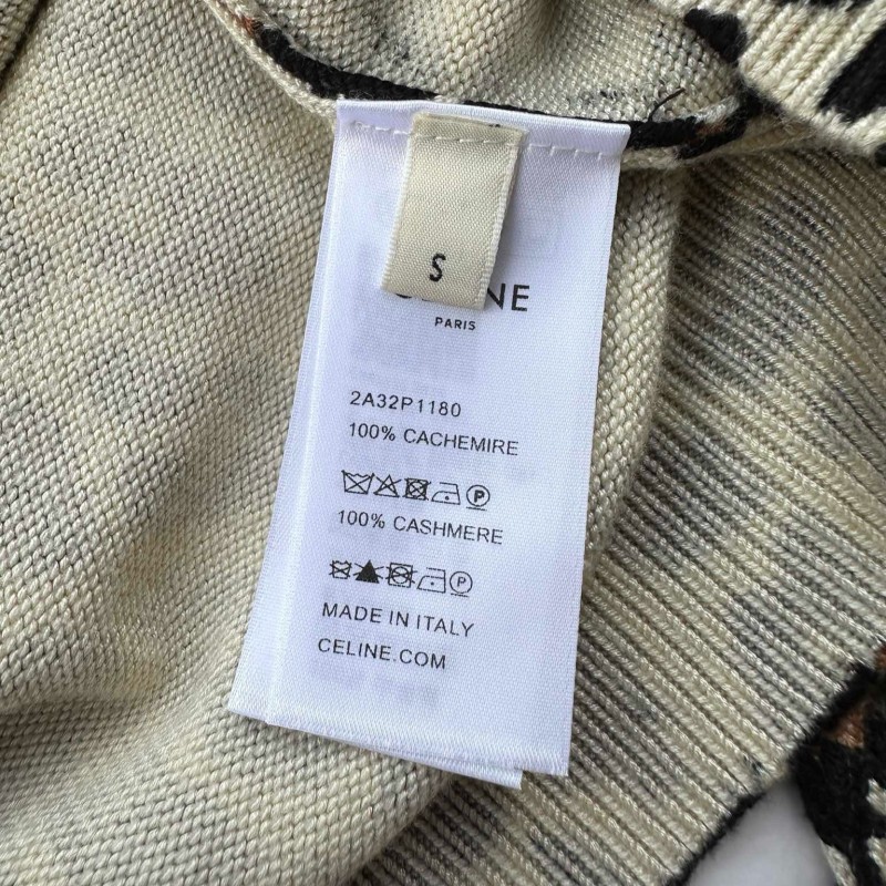 Celine Cashmere Sleeveless Shirt