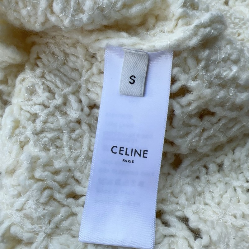 Celine Wool Knit Cardigan