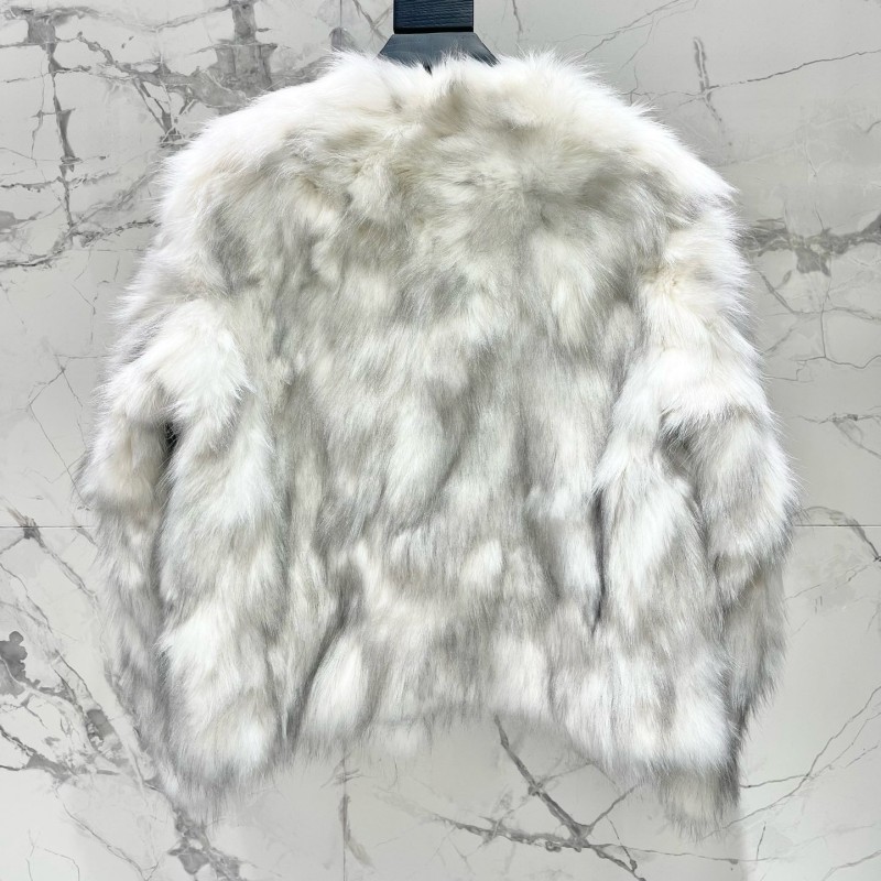 YSL Fox Fur Coat