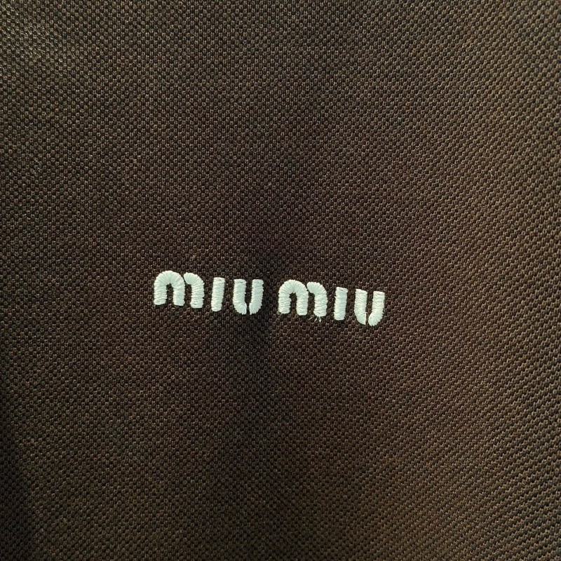 MiuMiu Unisex Long Sleeves Polo Tee