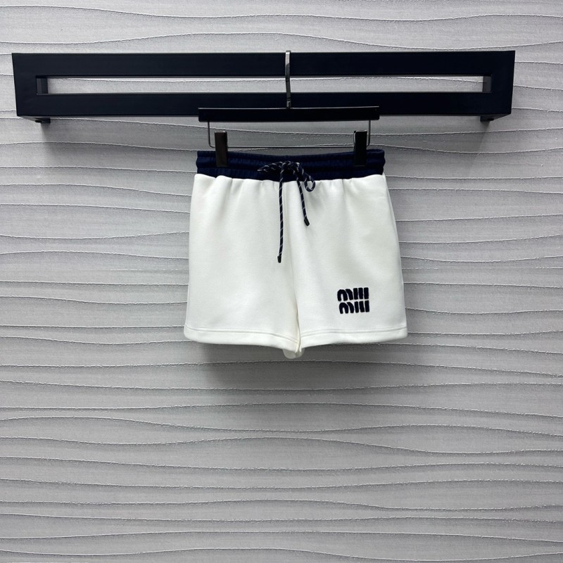 MiuMiu Zipper Sweater & Shorts