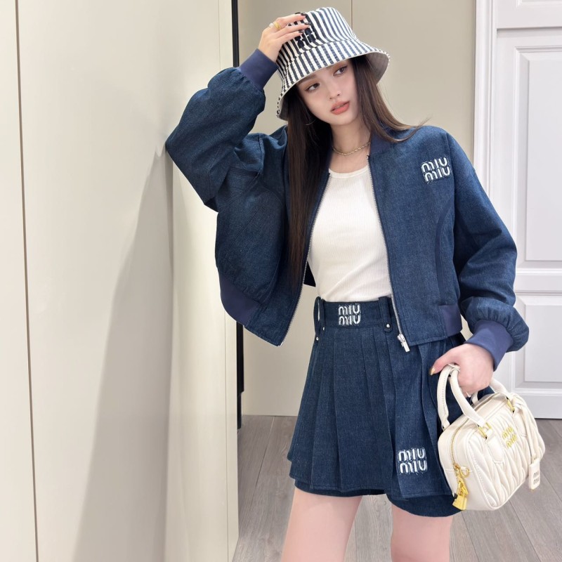 MiuMiu Denim Jacket & Skirts