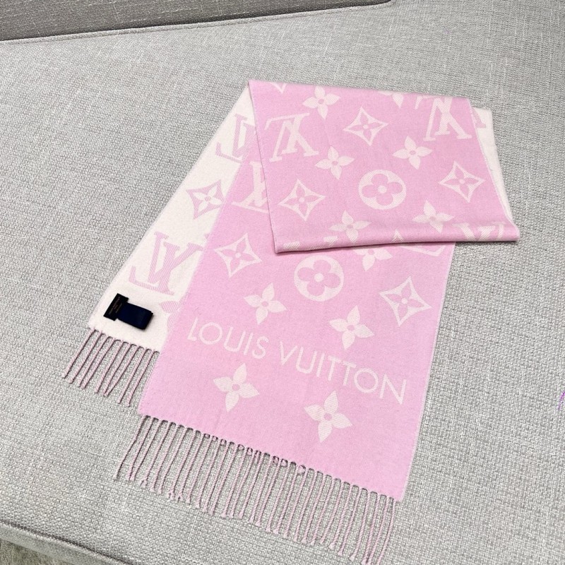 LV Long Scarf & Bennie Hat