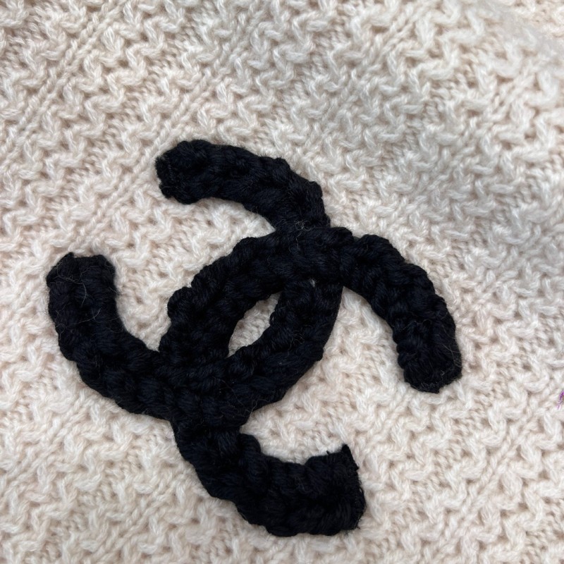 Chanel Long Scarf & Bennie Hat