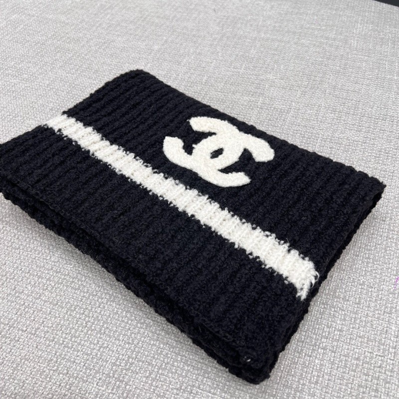 Chanel Scarf & Bennie Hat