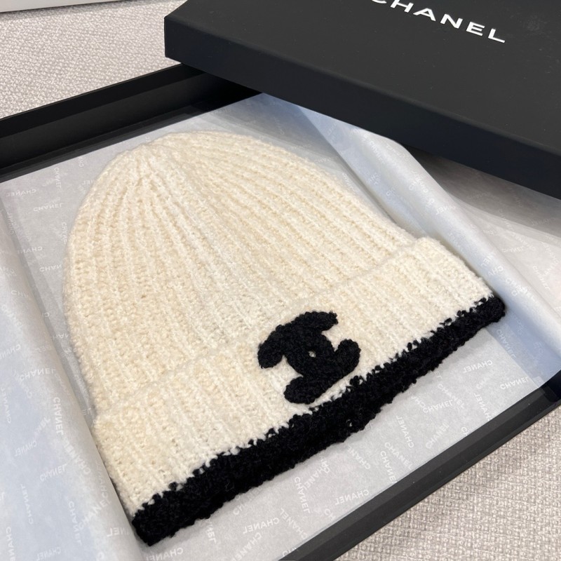 Chanel Scarf & Bennie Hat