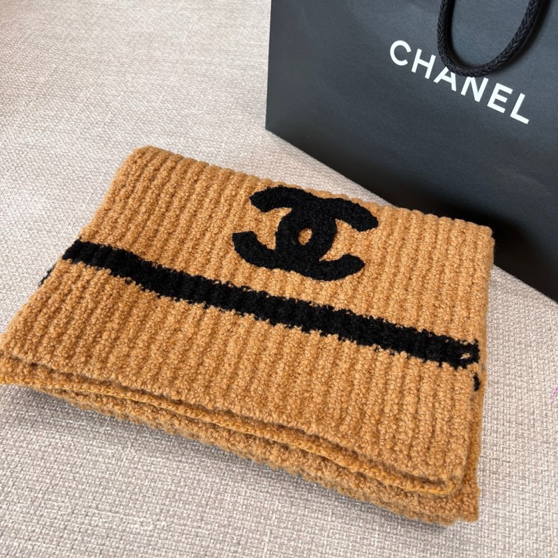 Chanel Scarf & Bennie Hat