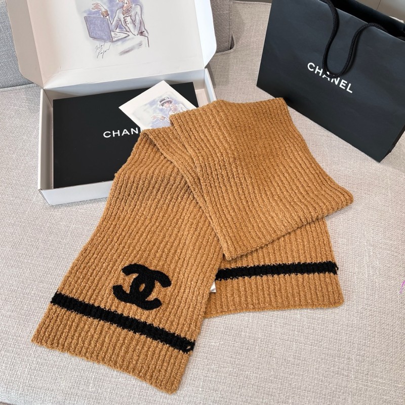 Chanel Scarf & Bennie Hat