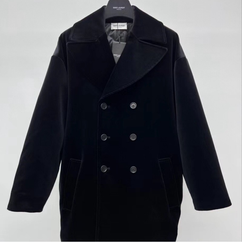 YSL Velvet Coat