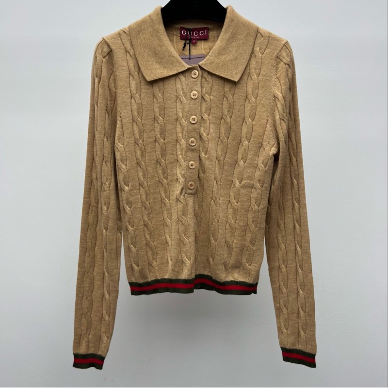 Gucci Long Sleeves Polo Tee