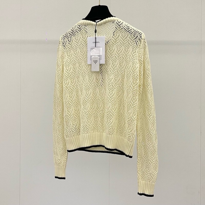 Chanel Knit Long Sleeves Shirt