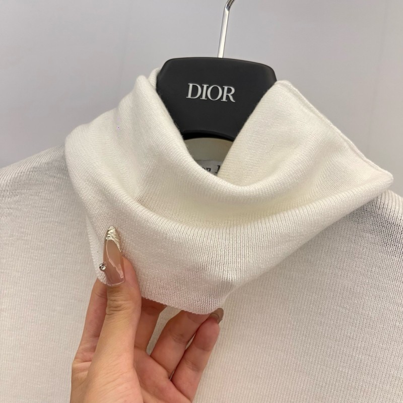 Dior Wool Turtleneck Long Sleeves Shirt