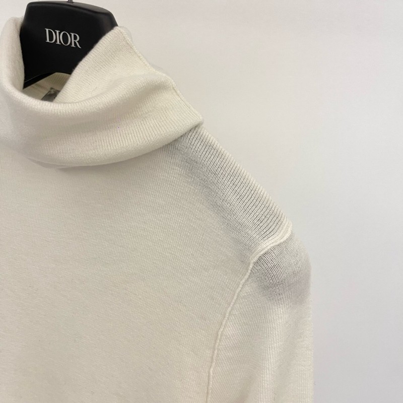 Dior Wool Turtleneck Long Sleeves Shirt