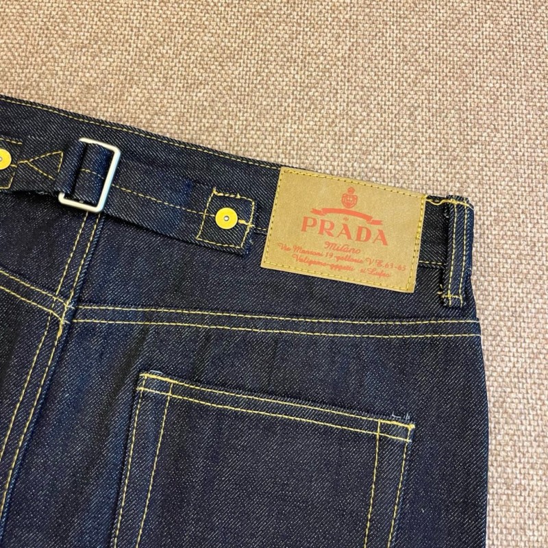 Prada Denim Skirts