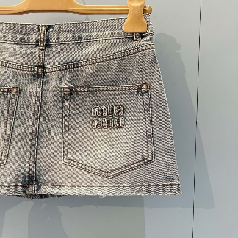 MiuMiu Denim Skirts