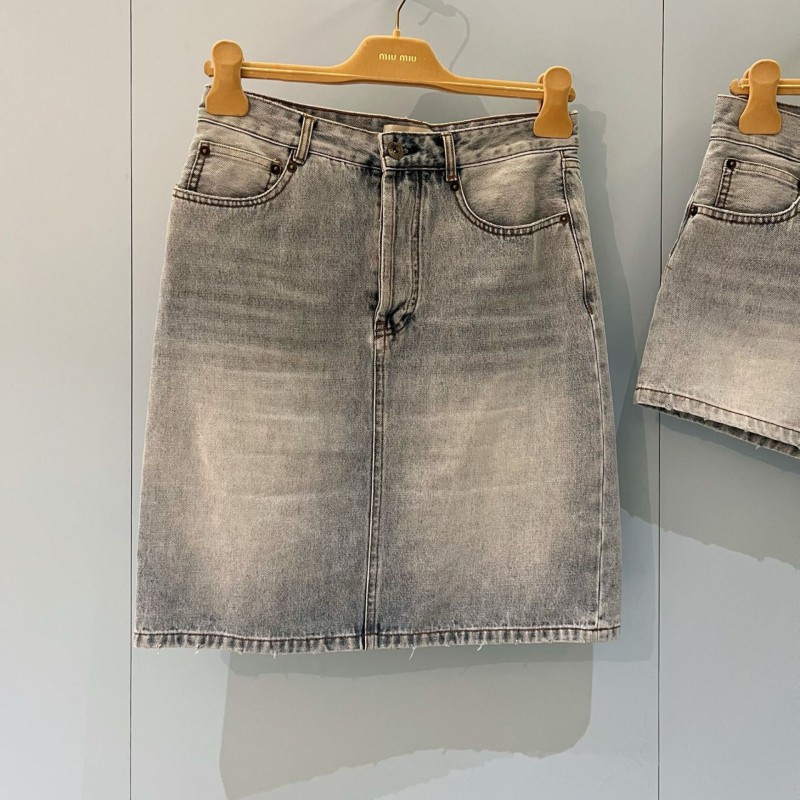 MiuMiu Denim Skirts