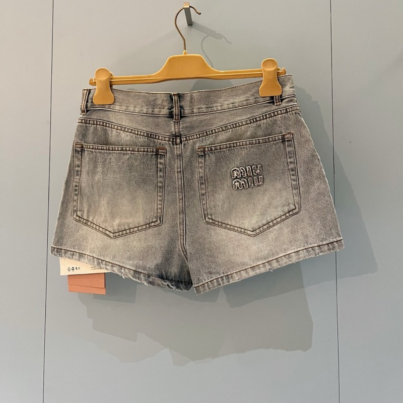 MiuMiu Denim Shorts