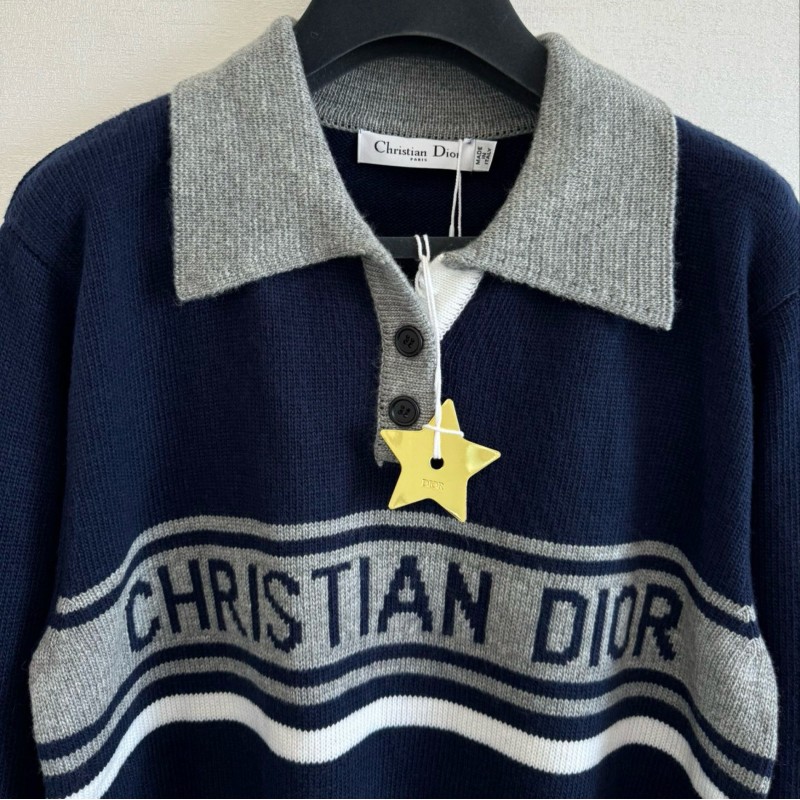 Dior Long Sleeves Polo Tee