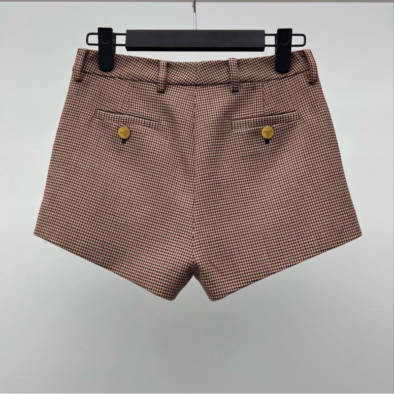 Prada Wool Shorts