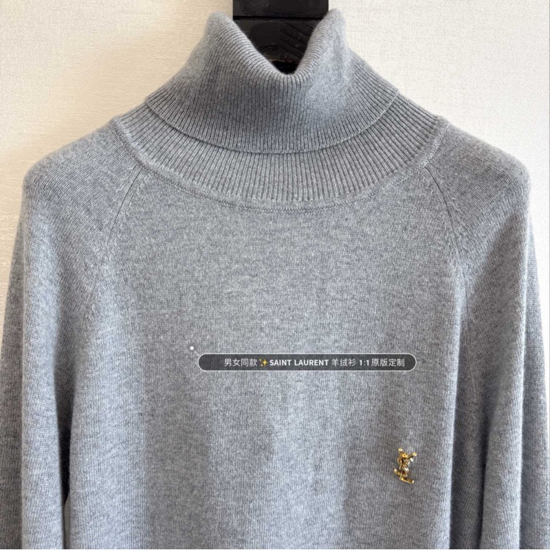 YSL Unisex Long Sleeves Turtleneck Shirt