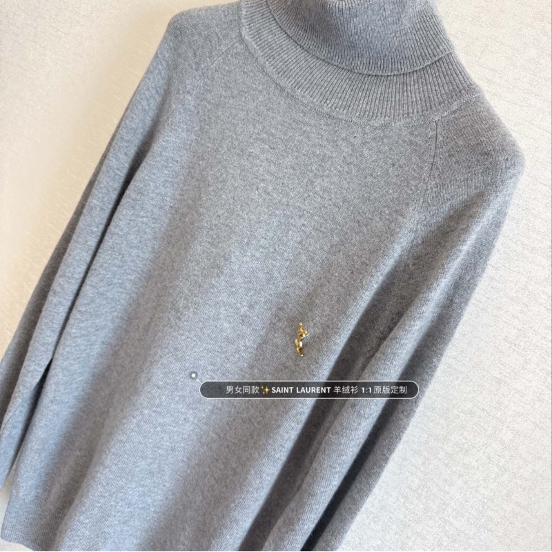 YSL Unisex Long Sleeves Turtleneck Shirt