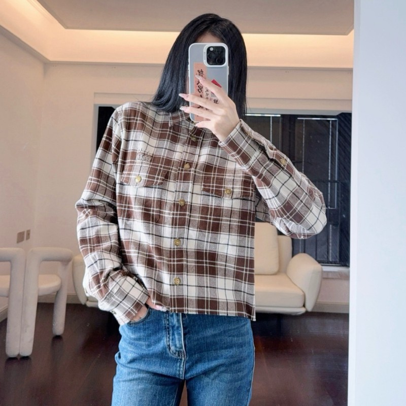 MiuMiu Wool Long Sleeves Shirt