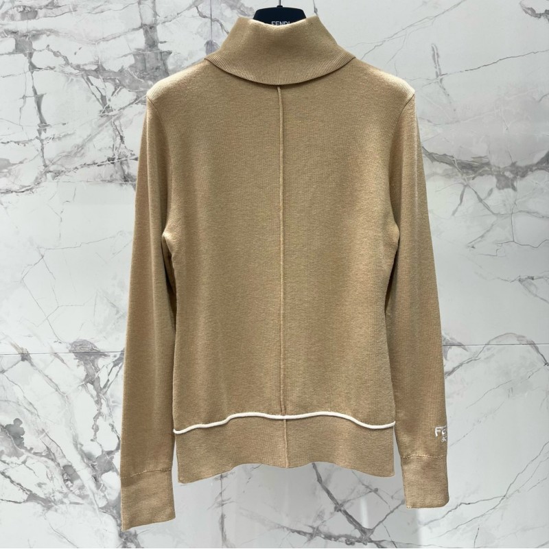 Fendi Long Sleeves Turtleneck Shirt