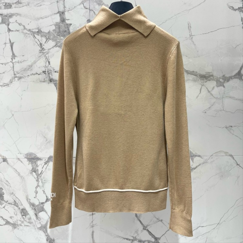 Fendi Long Sleeves Turtleneck Shirt