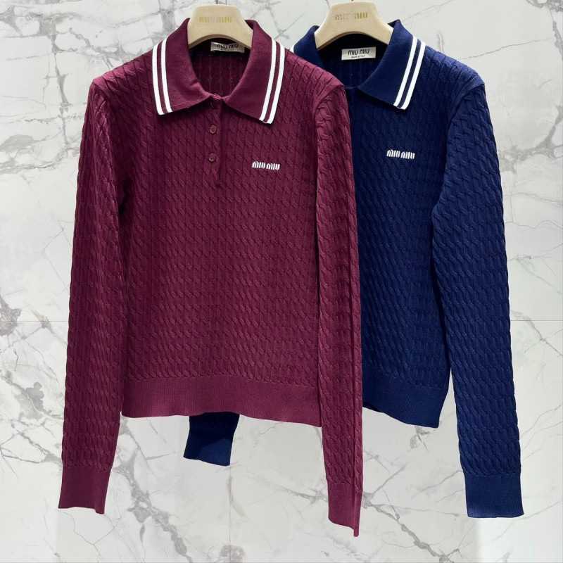 MiuMiu Polo Sweater