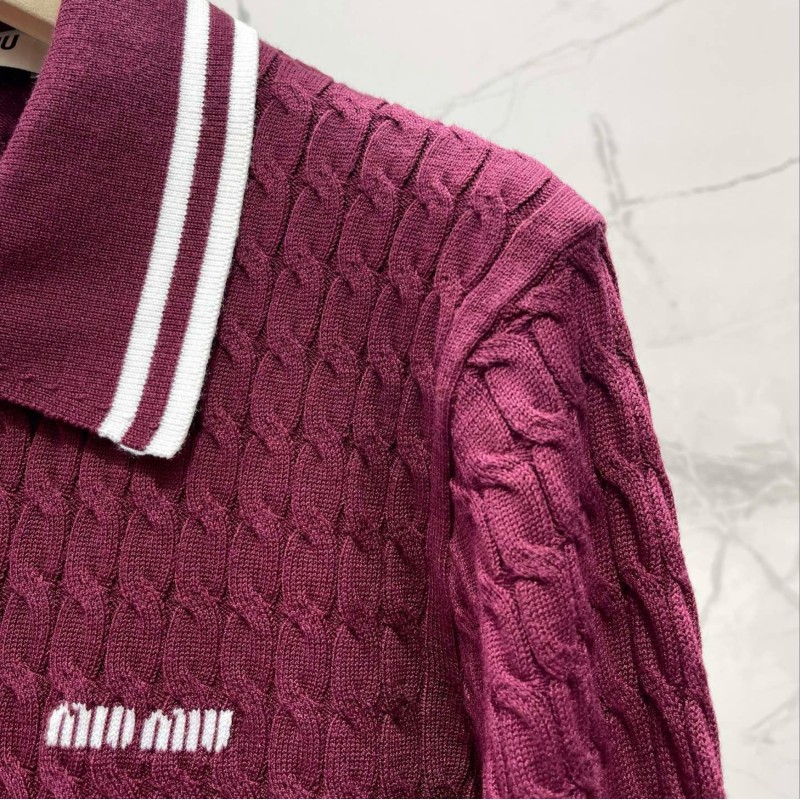 MiuMiu Polo Sweater