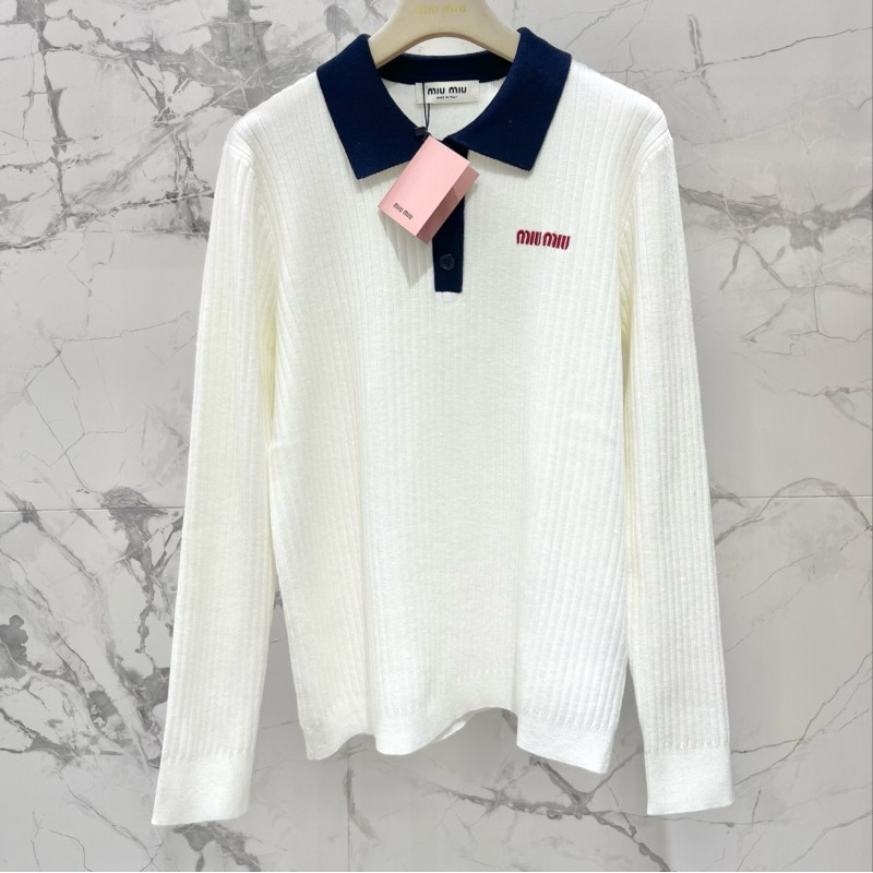 MiuMiu Polo Sweater