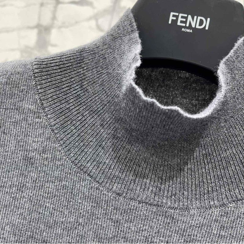 Fendi Long Sleeves Turtleneck Shirt