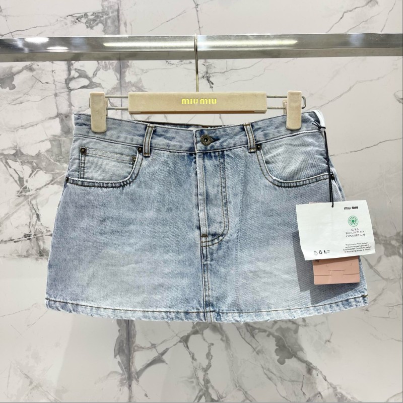 MiuMiu Denim Shorts